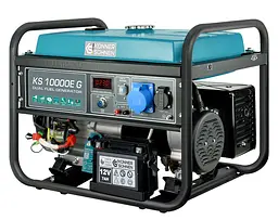 Генератор бензиновий газ/бензин Konner&Sohnen 7.5/8 кВт KS 10000E G - мініатюра 6