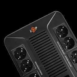 Лінійно-інтерактивне ДБЖ LogicPower LP-600VA-8PS 360 Вт - мініатюра 3