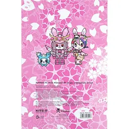 Книга записна Kite Tokidoki А5 без лініювання 64 аркушів (TK23-193-1) - мініатюра 3