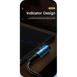 Дата кабель USB 2.0 AM to USB-C 1.0m 100W 90° corner black Essager (EXCWT7A-CG01-P) - мініатюра 5