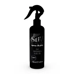 Лубрикант Hot та масажний гель StiVi sprayplay 2 in 1 100 мл - мініатюра 2