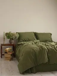 Постільна білизна Naturel Standart Olive Варена Бавовна Limasso pbe0051858