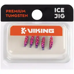 Мормишка вольфрамова Viking Fishing Shrimp 0.58g 8mm Rainbow (5шт) - мініатюра 2