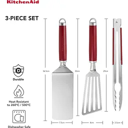 Набір для грилю KitchenAid Coreline червоний (KAG930OHERE) - мініатюра 7