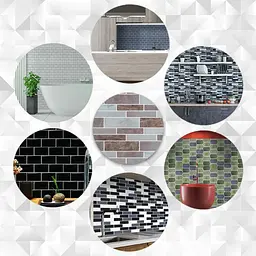 Самоклеюча поліуретанова плитка Wall Sticker 305х305х1 мм (D) SW-00001938 - мініатюра 6