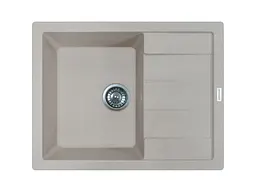 Кухонна мийка Adamant ANILA avena 645x495x200 мм, з крилом 64,5 см
