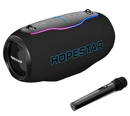 Портативна Bluetooth-колонка Hopestar H86 with one UHF microphone Black