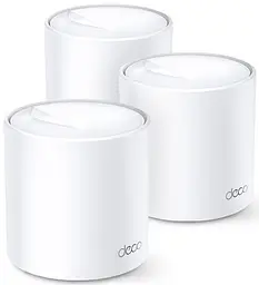 Система WiFi-Mesh Deco X60 AX3000, 1xGE LAN, 1xGE WAN, 1мод TP-Link teh0017067 - мініатюра 2