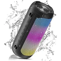 Бездротова портативна Bluetooth-колонка VOSFEEL з датчиком гравітації, підсвічуванням, 30-годинною роботою, бездротова Bluetooth-к