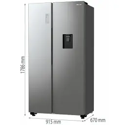 Холодильник Hisense RS711N4WCE (6990164) - мініатюра 5