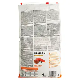 Сухий корм для дорослих собак Amity Super Premium Salmon, з лососем, 4 кг (597 SALMON 4 KG) - мініатюра 3
