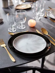 Тарілка обідня Luminarc Diwali Marble Granit, 25 см (6582595) - мініатюра 2