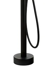 Змішувач для ванни Corsan Lugo black mat підлоговий CMM35BL Чорний матовий - мініатюра 7