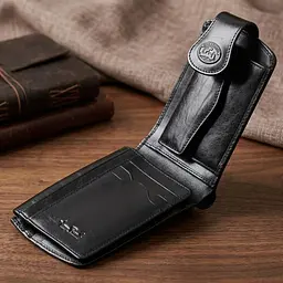 Чоловіче портмоне Tony Perotti Accademia 1471 nero (90591) Чорне - мініатюра 4