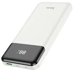 Зовнішній акумулятор Hoco J102 Cool figure 10000 mAh (22.5W) білий - мініатюра 2