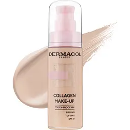 Тональний крем для обличчя Dermacol Collagen Make-up SPF-10 з колагеном відтінок 4 (Tan) 20 мл - мініатюра 2