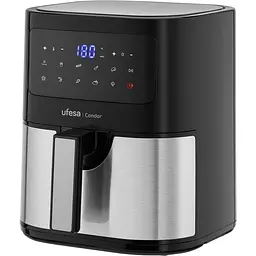 Мультипіч Ufesa 4.5L Condor Inox 72805689 чорно-сіра [123018] - мініатюра 2