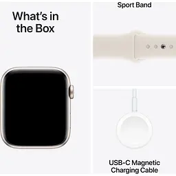 Смарт-годинник Apple Watch SE 2 GPS 40mm Starlight Aluminum Case with Starlight Sport Band S/M [MXEF3] Б/В [166433] - мініатюра 4