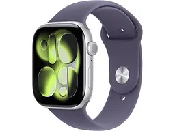 Смарт-годинник Apple Watch Series 11 GPS 46mm Silver Alu. Case w. Purple Fog S. Band - S/M (MEV94)