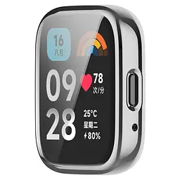 Захисний чохол Tamister для смартгодинника Redmi Watch 3 Active сріблястий - мініатюра 4