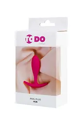 Анальна пробка ToDo Anal Plug Hub 7.2 см (рожевий) - мініатюра 16
