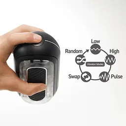 Мастурбатор Tenga Flip Zero Gravity Electronic Vibration Black - мініатюра 7