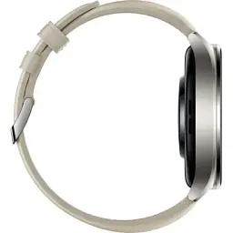 Смарт-годинник Xiaomi Watch 2 Titan BHR9306GL Gray Case White Leather Strap (1093970) - мініатюра 4