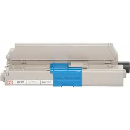 Тонер-картридж BASF OKI C310/330/510/530 Black 44469809 (KT-MC352-44469809) - мініатюра 2