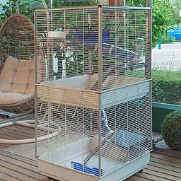 Двоповерхова клітка Ferplast Furet Tower для тхорів на колесах - мініатюра 13