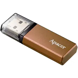 USB флеш накопичувач Apacer 128GB AH25C Classical Bronze USB 3.2 (AP128GAH25CJ-1) - мініатюра 2