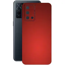 Захисна плівка StatusSKIN для Oppo K9 Корпус Вініл червона матова