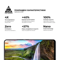 Захисне скло на VIVO V21 з олеофобним покриттям, Pro, повне проклеювання, антистатичний і пиловідштовхуючий шар, 9H, самоклеючеся, 2.5D, на весь екран, антистатичний клей, ArmorStandart (ARM59538) - мініатюра 4