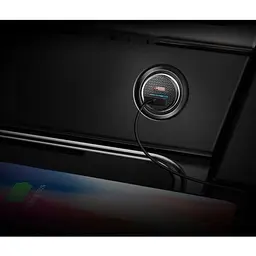 Автомобільний зарядний пристрій Baseus Circular Plastic PD3.0 QC 4.0 + 30W USB + Type-C (CCALL-YS01) Black [67977] - мініатюра 4