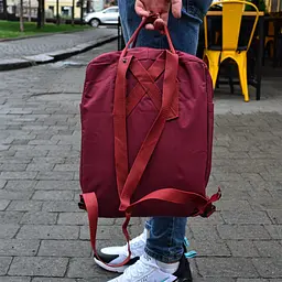 Міський рюкзак Fjallraven Kanken 16 л Classic Бордовий - мініатюра 2