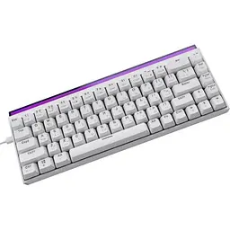 Клавіатура Ajazz NK68 Red Switch USB UA White (NK68-R-W) - мініатюра 5