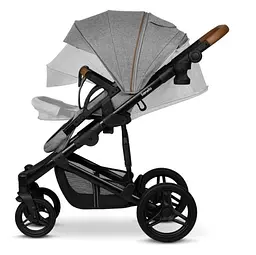 Універсальна коляска 2 в 1 Lionelo Mari Tour Grey Stone, сіра (LO-MARI TOUR 2IN1 GREY STONE) - мініатюра 9