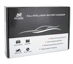 Зарядний пристрій для акумулятора Bolaimei BLMB02 6V/12V 15Ah (MF, WET, AGM, GEL) - мініатюра 4