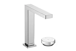 Змішувач для умивальника Hansgrohe Tecturis E CoolStart EcoSmart+ з донним клапаном chrome 73053000