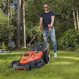 Газонокосарка електрична Black+Decker BEMW481BH - мініатюра 3