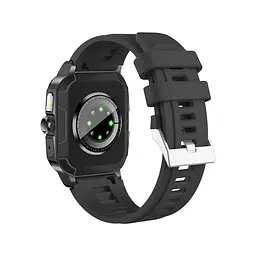 Смарт-годинник W&O X7 Plus 44mm, 300 mAh, IP67 Black (WOX7PBL) - мініатюра 8