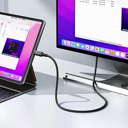 Дата кабель Acefast C1-10 USB-C to HDTV 1.8 м Black - мініатюра 5