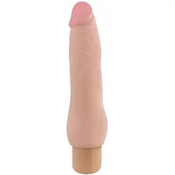 Реалістичний вібратор Blush Au Naturel Fabien 22.8 см тілесний