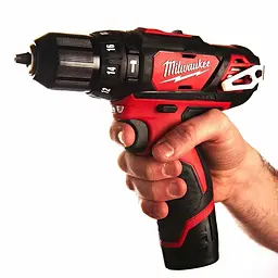 Milwaukee Шурупокрут-дриль ударний акумуляторний Milwaukee M12 BPD-0 12В 30Нм 0-1500об/хв 1.0кг без АКБ та ЗП - мініатюра 7