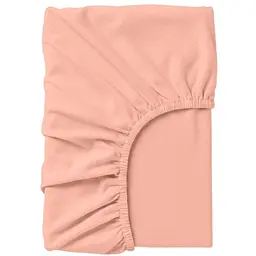 Простирадло фланель на резинці для коляски та люльки Cosas Peach 40х80х5 см (Flannel_03Peach_FittedStroller_40х80)