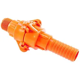З'єднувач байонет для шланга SLD 3/4"-1/2" зовн. різьблення арт.219 пластик