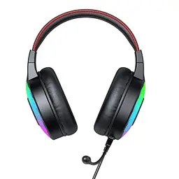 Ігрова гарнітура Vinga HSCU-100 Gaming LED Black (HSCU-100) - мініатюра 5