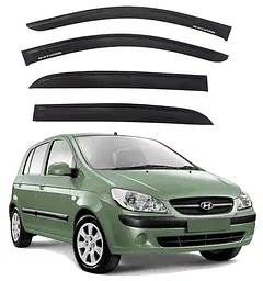 Дефлектори вікон ветровики Hyundai Getz 2002-2010 Скотч 3M Voron Glass