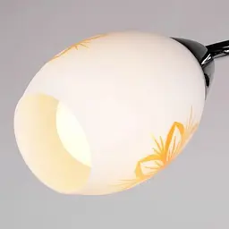 Люстра стельова Brille класична E27 40W CH (LK-363C/3) - мініатюра 2