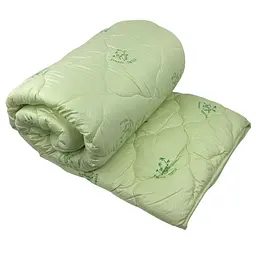Ковдра полуторна закрита Arda Bamboo 20348 150х210 см салатова - мініатюра 5
