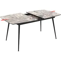 Стіл Avanti YENSE Cosmos Glossy 125-165x80 см (373795) - мініатюра 3
